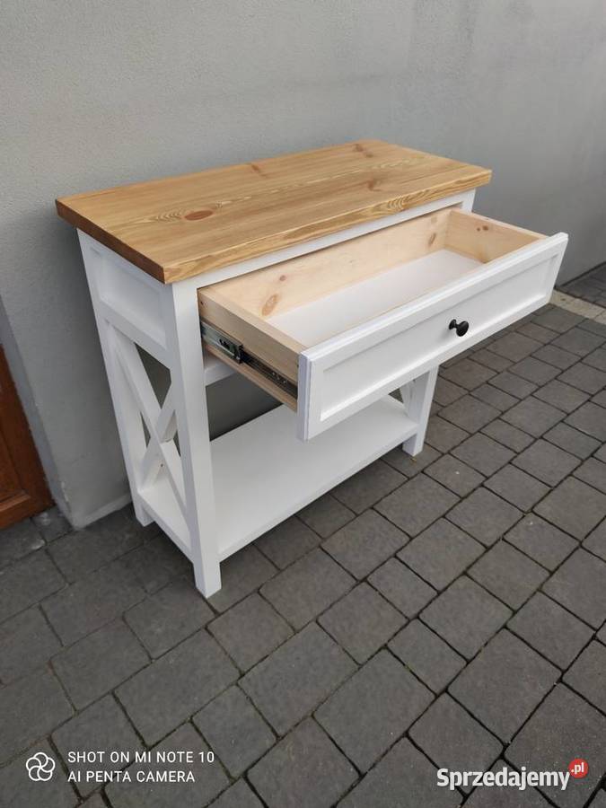 Konsola drewniana prowansalska łódzkie Zduńska Wola