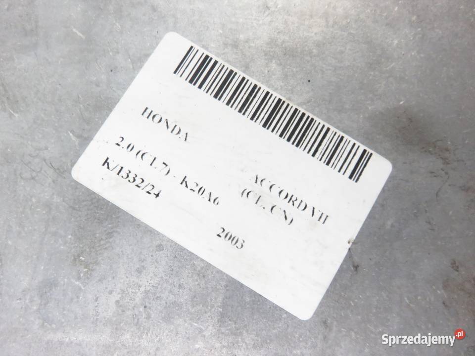 STEROWNIK HONDA ACCORD VII 20 37820RBAG02 Części samochodowe sprzedam