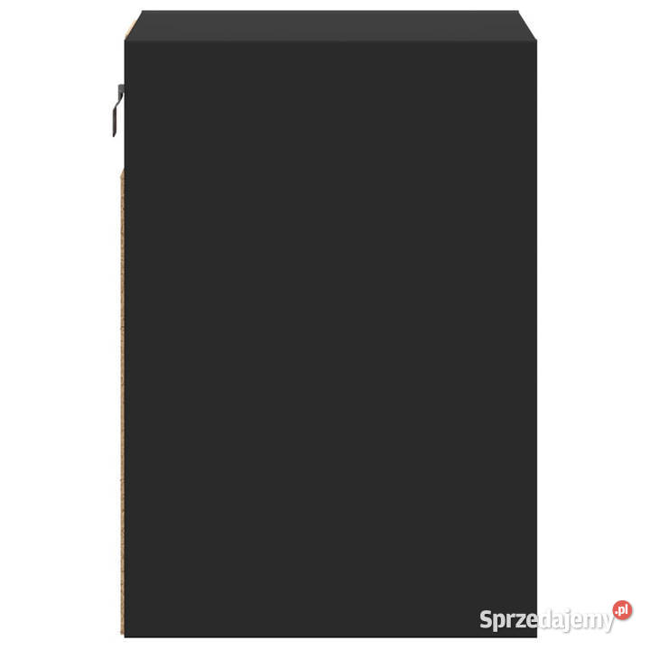 Ścienne szafki TV z LED 2 czarne 41x31x45 Warszawa