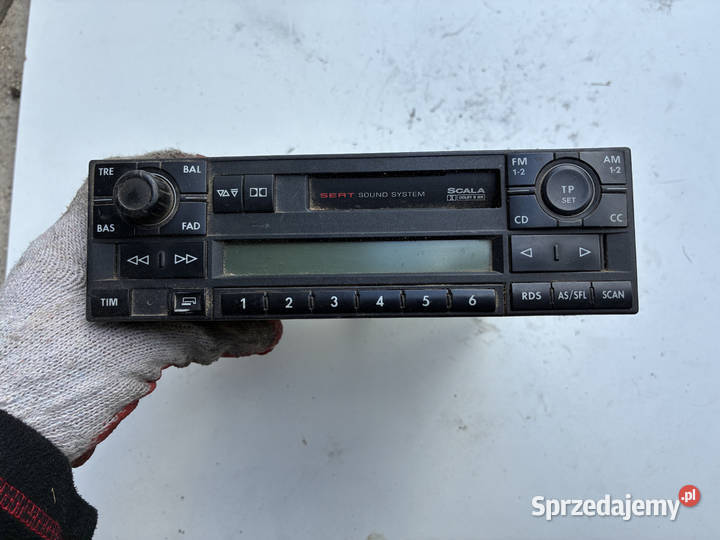 Radio Fabryczne Kaseta SCALA Seat Alhambra Wisznice