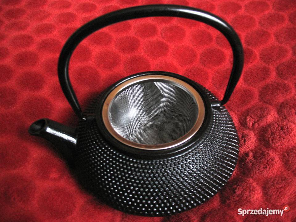 Imbryk Czajnik żeliwny do parzenia herbaty 05L czarny Siedlce