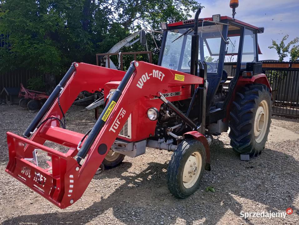 Ładowacz czołowy Tur WolMet nowy do Zetor 7211 nieuszkodzony Strzelce Małe