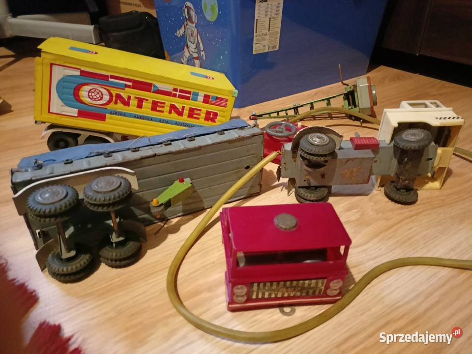 Auto PRL Ryś kontener naczepa na kabel Samochody i pojazdy Rzeszów