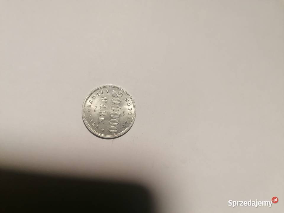 NotGeld Niemcy Hamburg Gdańsk sprzedam