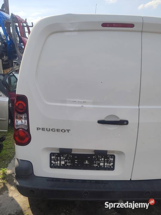 Drzwi Tylne Lewe Skrzydło Kompletne Peugeot dostawcze
