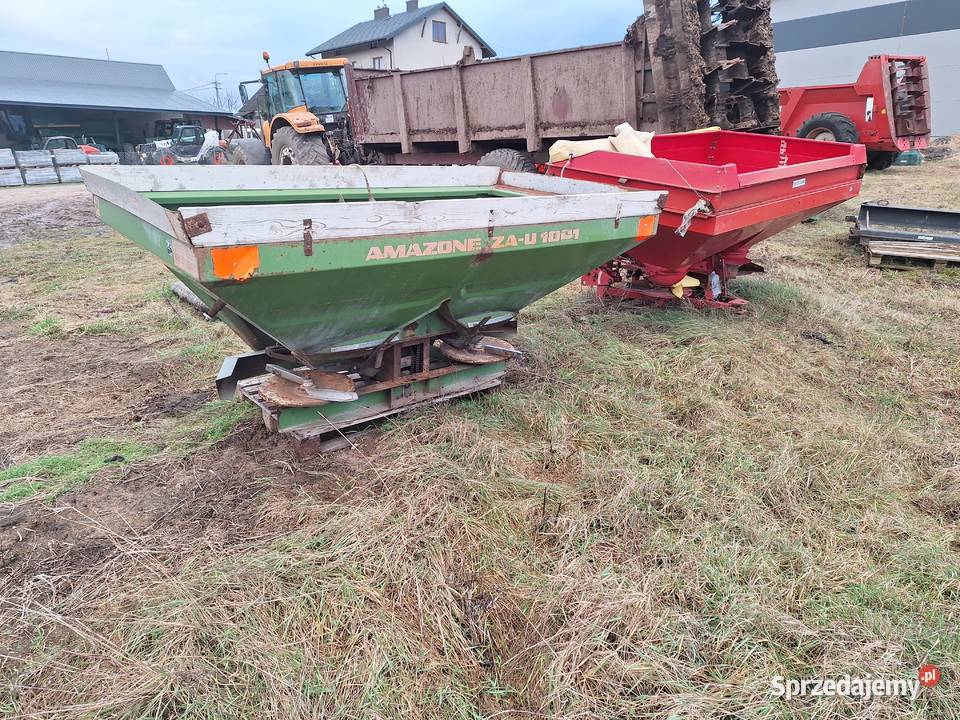 Rozsiewacz do nawozów marki Amazone Sulky Lely Jedwabne