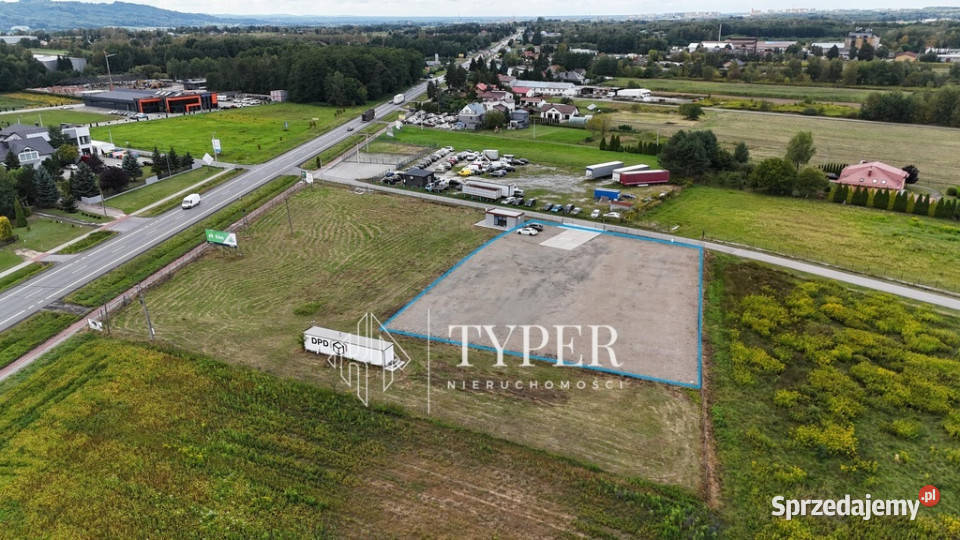 PLAC NA WYNAJEM ŁADNA KOŁO TARNOWA DK 93 siatka Wynajem Nieruchomości sprzedam