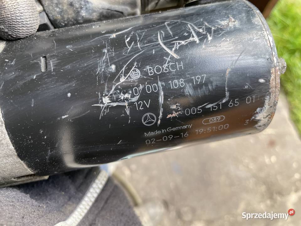 Rozrusznik A0051516501 mercedes 26 v6 benzyna sprzedam