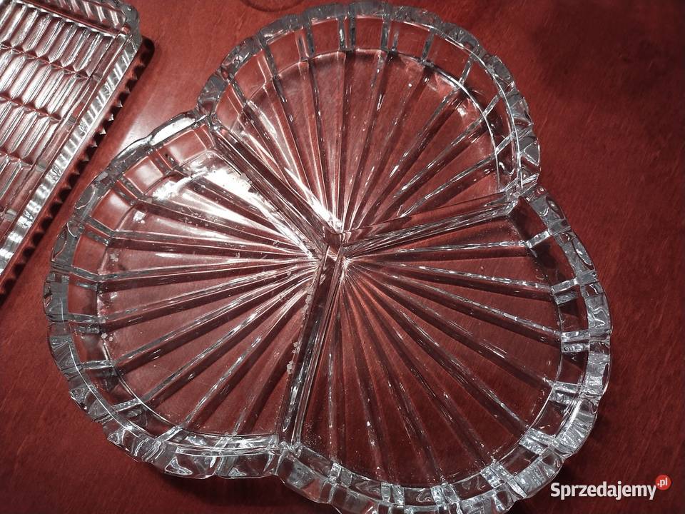 Półmiski kryształ perełki PRL Bydgoszcz sprzedam
