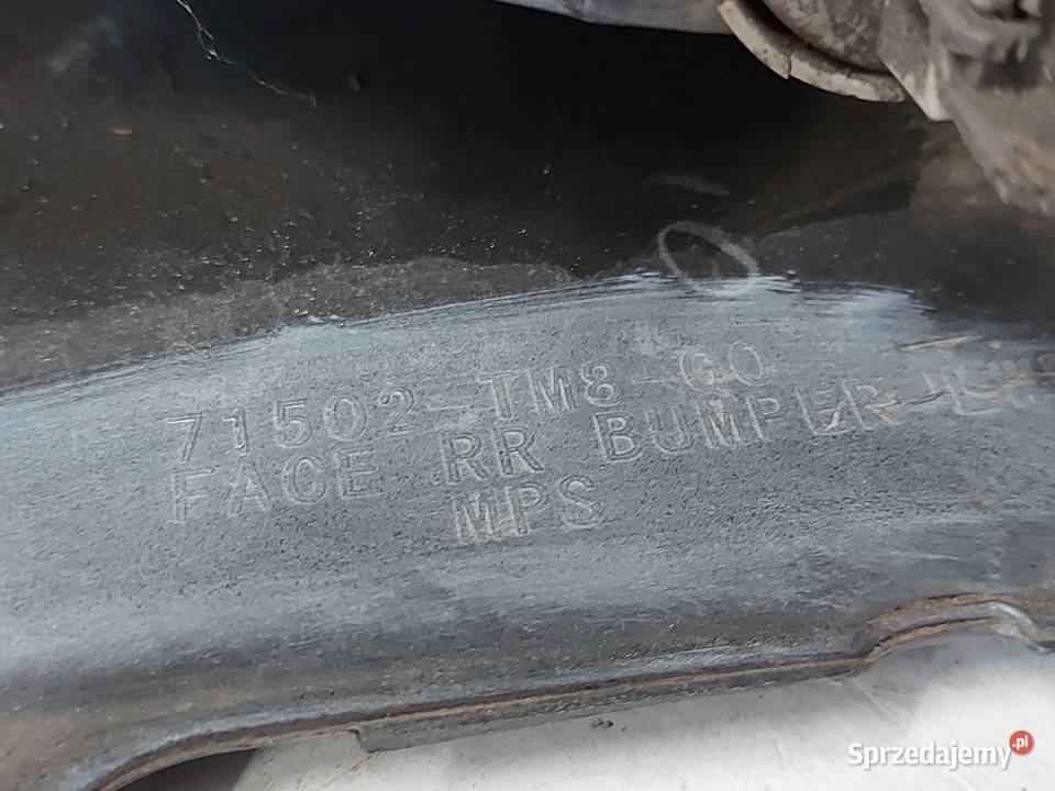 INSIGHT II 11r zderzak tył osobowe