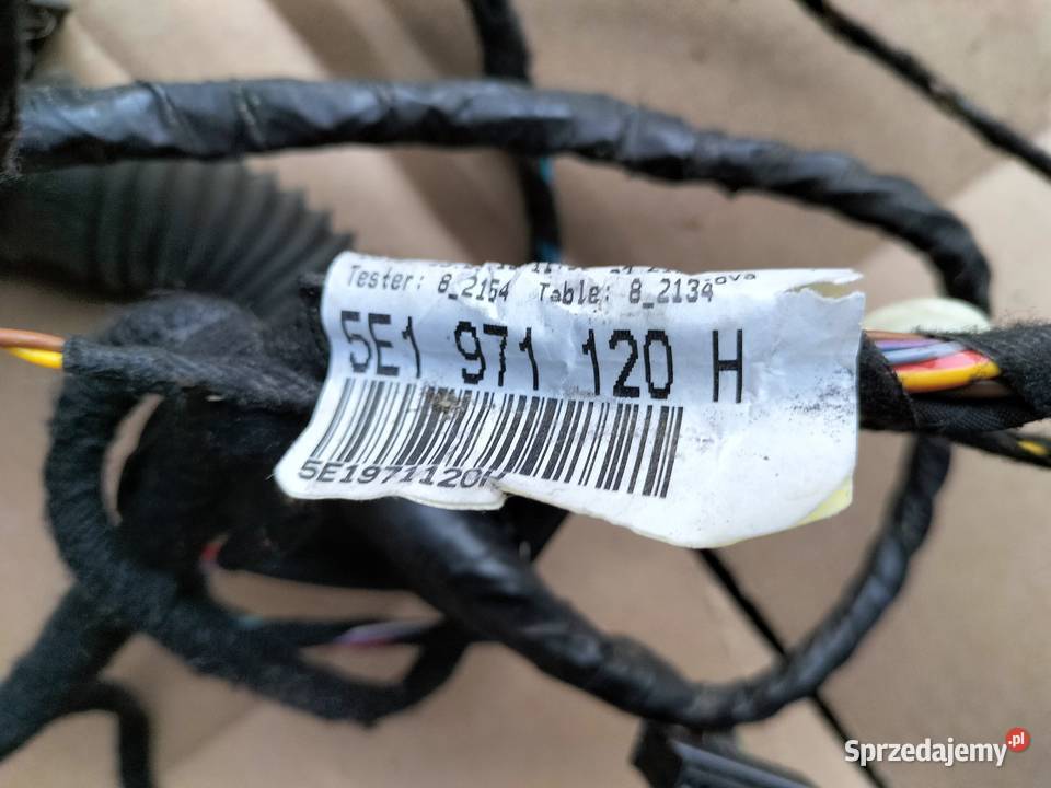 SKODA OCTAVIA III 3 5E1971120H WIĄZKA INSTALACJA lubelskie Kamień-Kolonia