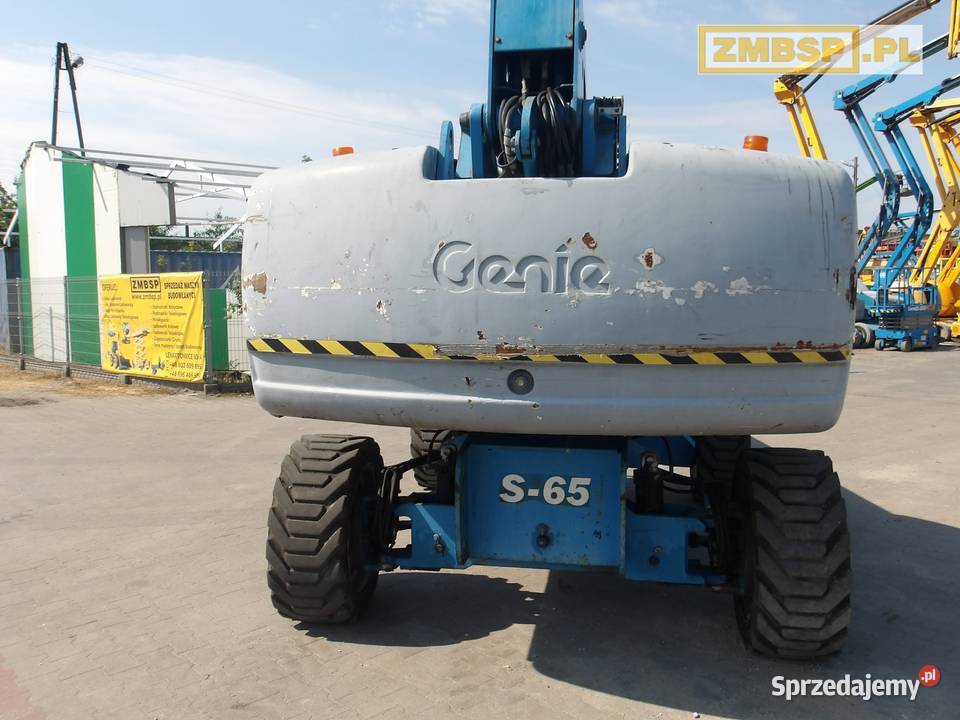 Podnośnik koszowy 22 m Genie S65 4x4 nie Dźwigi, podnośniki Pleszew