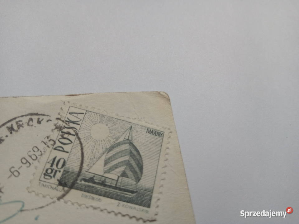 Pocztówka Karków Zamek Królewski na Wawelu 1969r Dąbrowa Górnicza