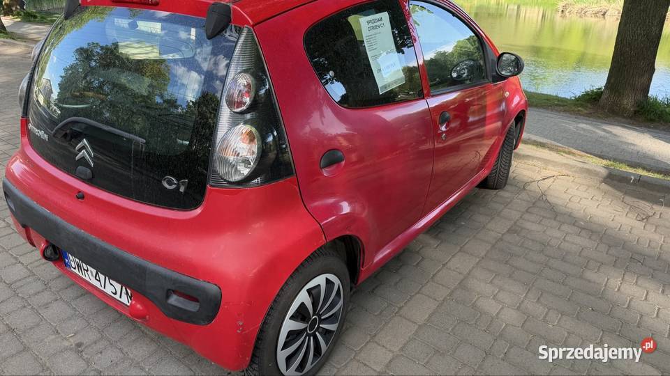 Citroen C1silnik Toyoty na łańcuchu klima kamera Brzyków