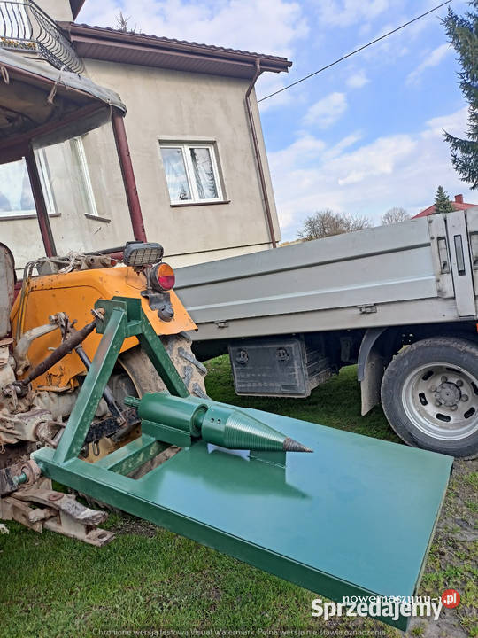 eśna ogrodowa łuparka fi 100 wzmocniona świder Przytyk