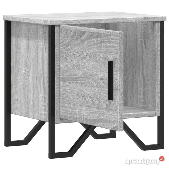 Szafka nocna szary dąb sonoma 40x30x40 WM848520 mazowieckie Warszawa