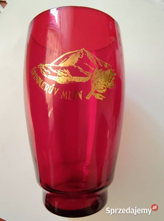 Rubinowa szklanka Kubki Żory