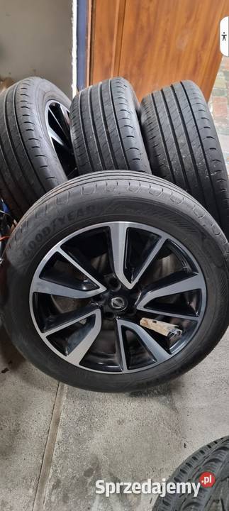 Alufelgi 19 cal 5x1143 opony letnie Trzebiatów sprzedam