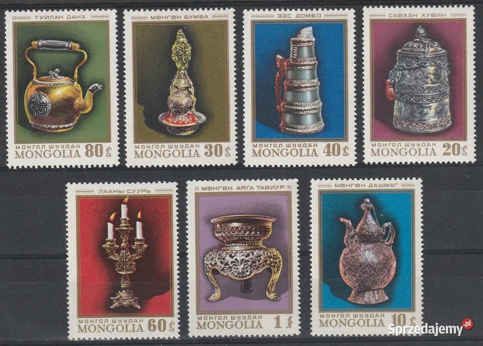 MONGOLIA ZABYTKI RĘKODZIEŁO CZYSTE Łódź