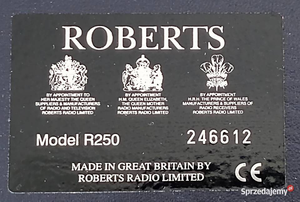 Radio retro ROBERTS REVIVAL made in UK łódzkie Łódź