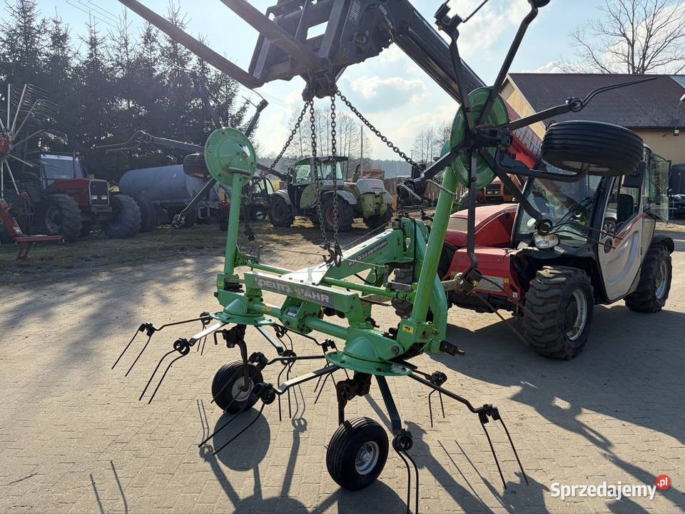 Przetrząsarka 4 karuzelowa DeutzFahr KH 352 mazowieckie