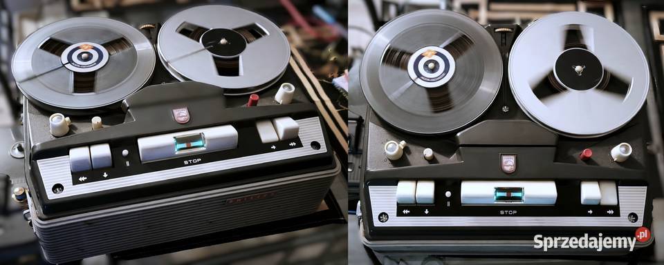 Lampowy magnetofon szpulowy Philips R14 Perełka Piotrków Trybunalski sprzedam