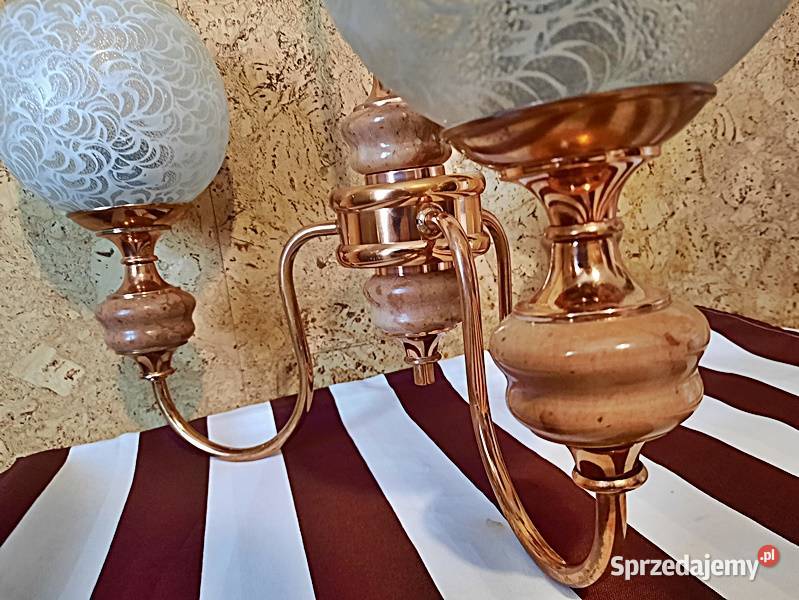 Żyrandol lampa sufitowa lata 30 40 te