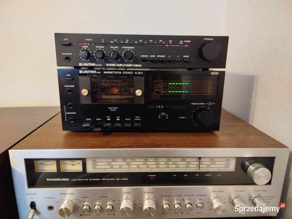 Amplituner Unitra eltra r8040 magnetofon UNITRA śląskie