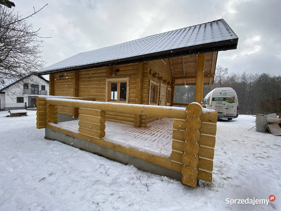 DOM Z BALI OKRĄGŁYCH 70 m2