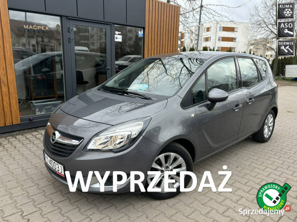 Opel Meriva Super stan II 2010 serwisowany w ASO