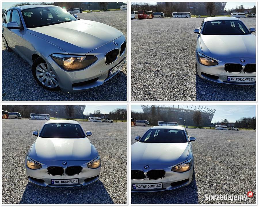 BMW F20 116d 2012r Podgrzewane fotele poduszka powietrzna mazowieckie Warszawa