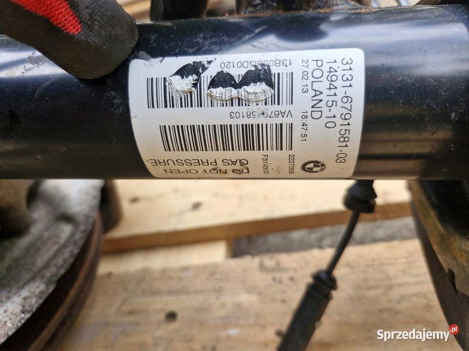 6791581 BMW F30 F31 ZWROTNICA AMORYZATOR PRAWY dolnośląskie