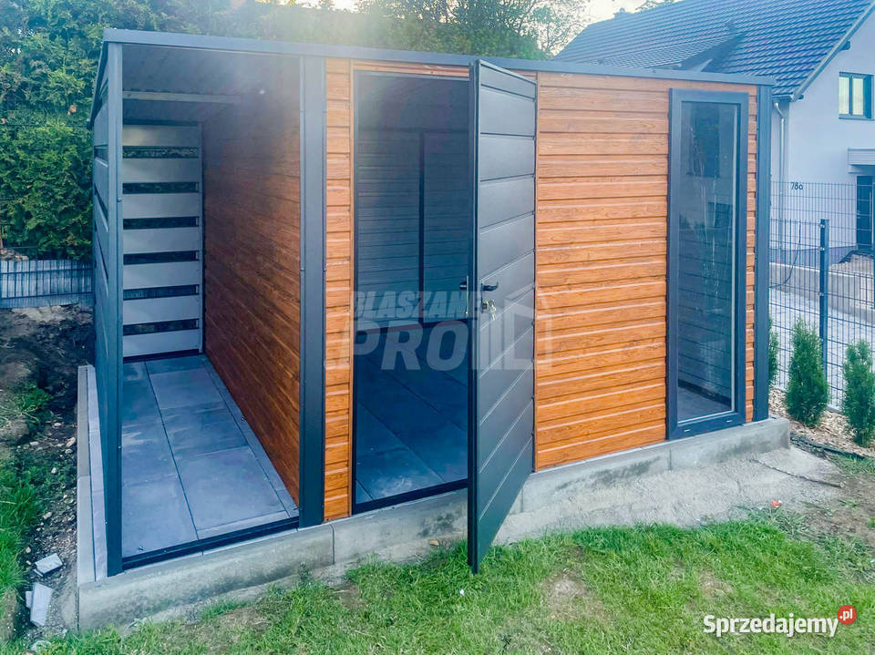 Schowek Domek Ogrodowy 3x3 wiata 07m Drzwi okno 594zł/m2 Busko-Zdrój