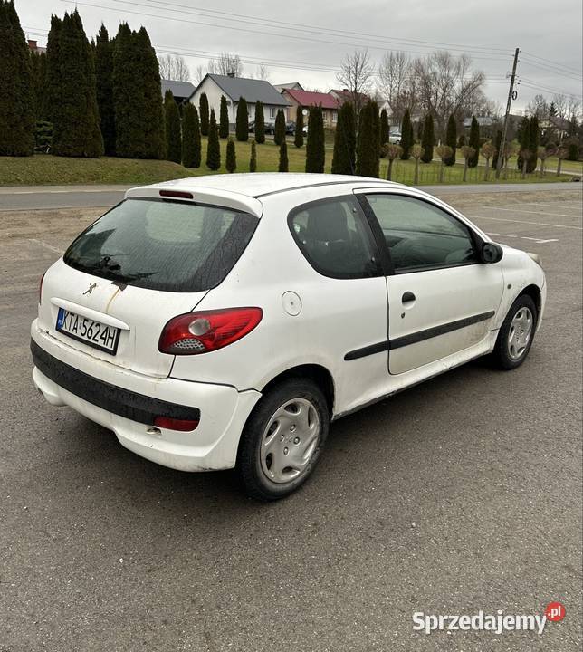 Peugeot 206 14 diesel 2010r 270000km Strzegocice