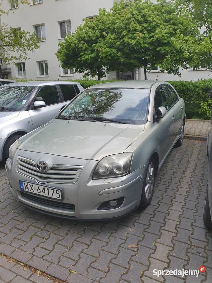 Avensis 2007r benzyna Warszawa sprzedam