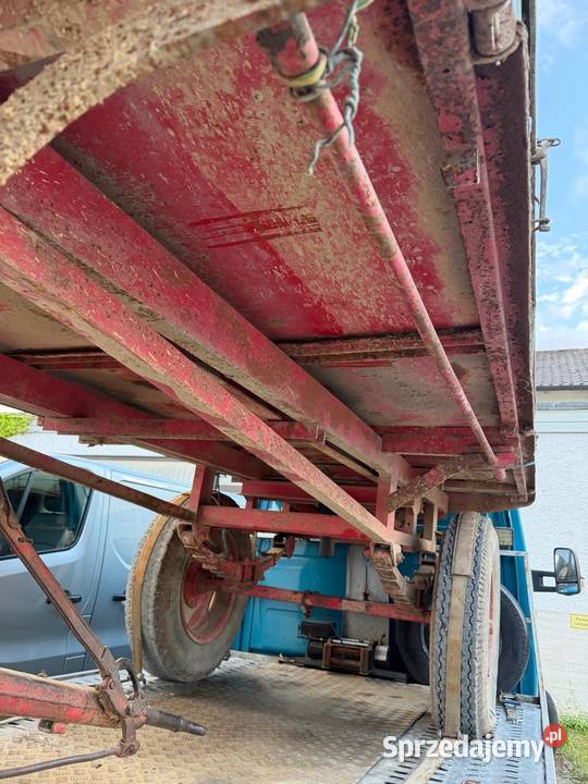 Przyczepa wywrotka 6 t Przyczepy rolnicze Zamość sprzedam