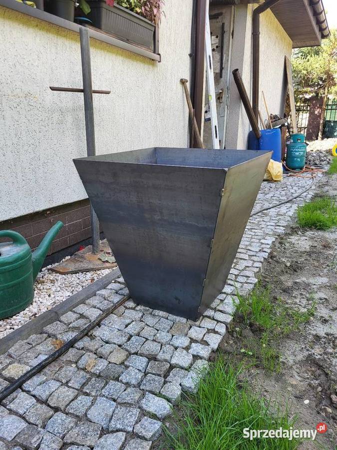 Donica przed wejście XXL metalowa producent Katowice