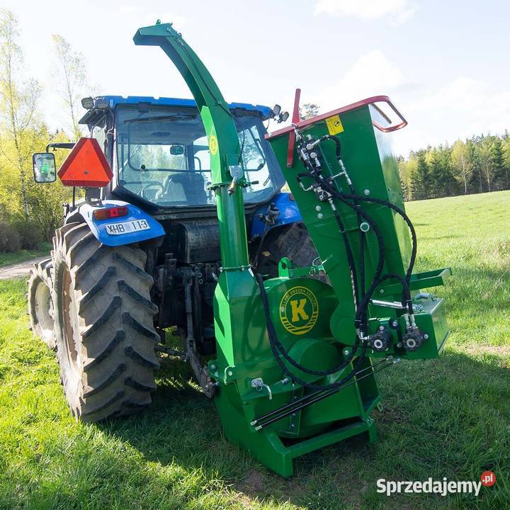 Hydraulicznie zasilany rębak 170 z pompą i Chojnice