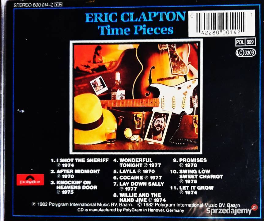 Album CD ERIC CLAPTON Album The Best CD Płyty i kasety pomorskie Gdańsk sprzedam