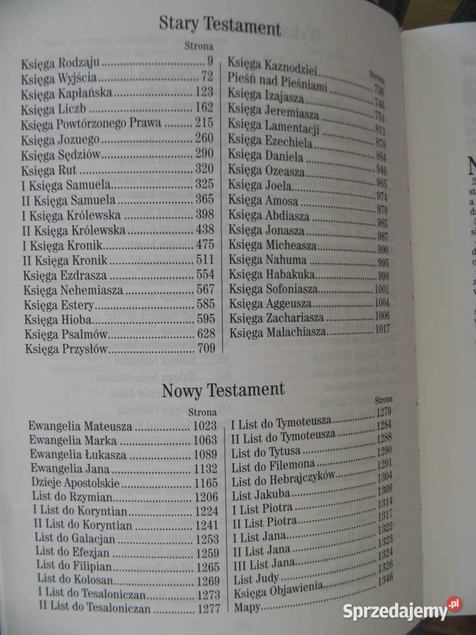 Biblia Najnowsze wydanie 2024 Skóra Radzewice