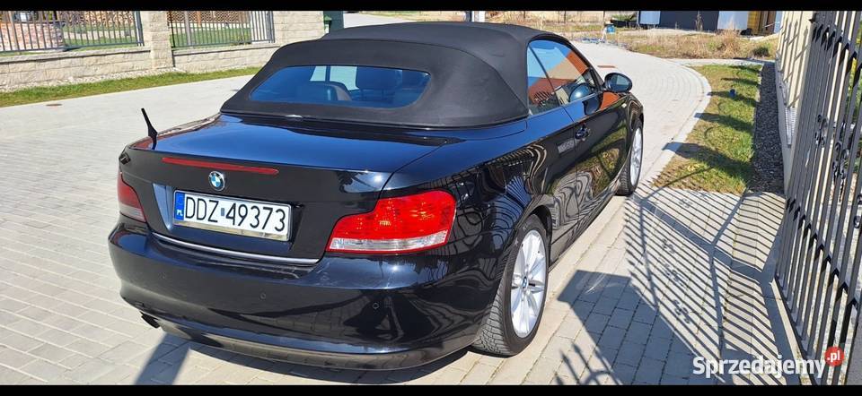 Wyjątkowo zadbane BMW Cabrio 1 manualna dolnośląskie Bielawa