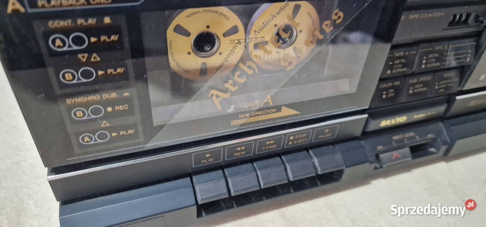 SANYO RD W 7110 RDW7110 magnetofon cassette deck Międzychód sprzedam