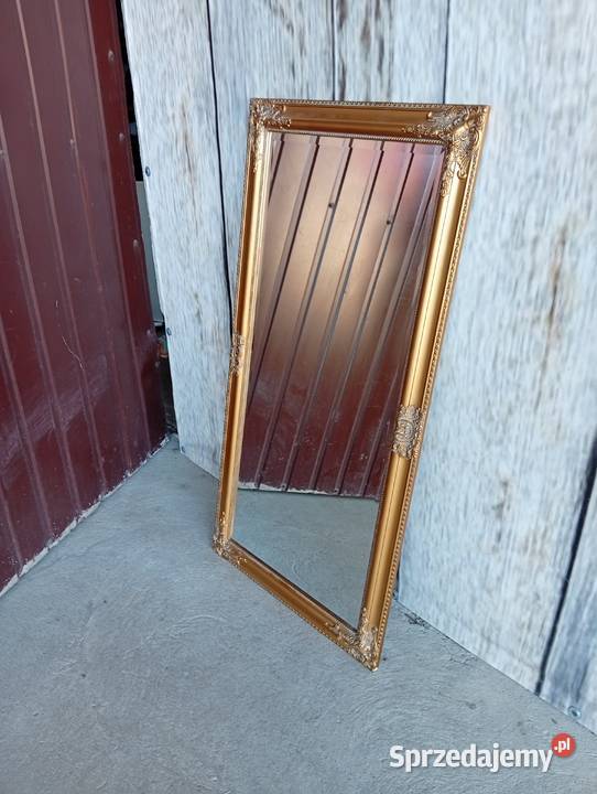 lustro w złotej ramie 427