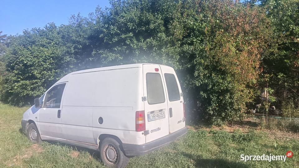 Citroen Jumpy 19 TD Rok produkcji 2001 Jumpy Combi lubelskie