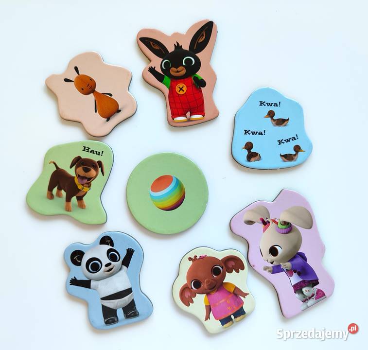 Bing Zabawa w parku Książka z magnesami Harper Katowice