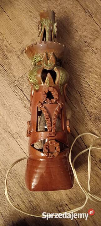 Dekoracyjny elektryczny świecznik Stary zamek Zbylitowska Góra