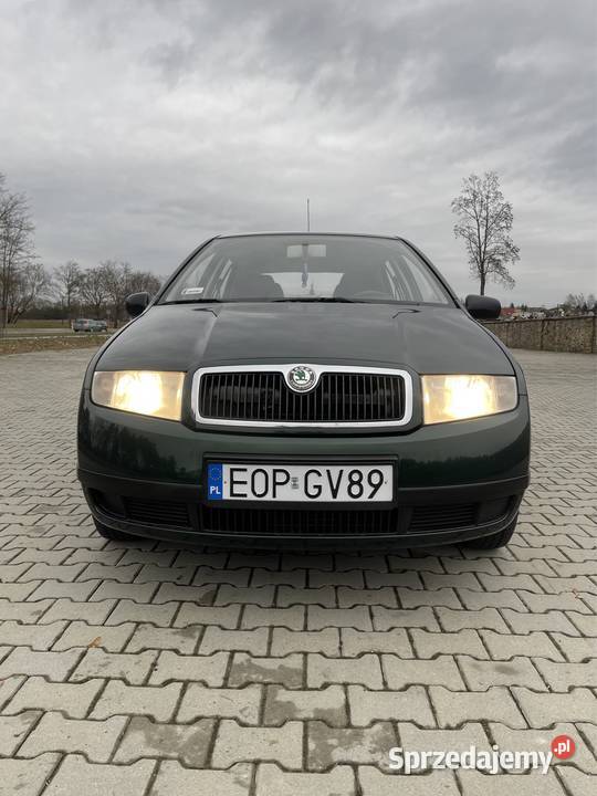 Skoda Fabia 14 mpi LPG benzyna+LPG Łopuszno