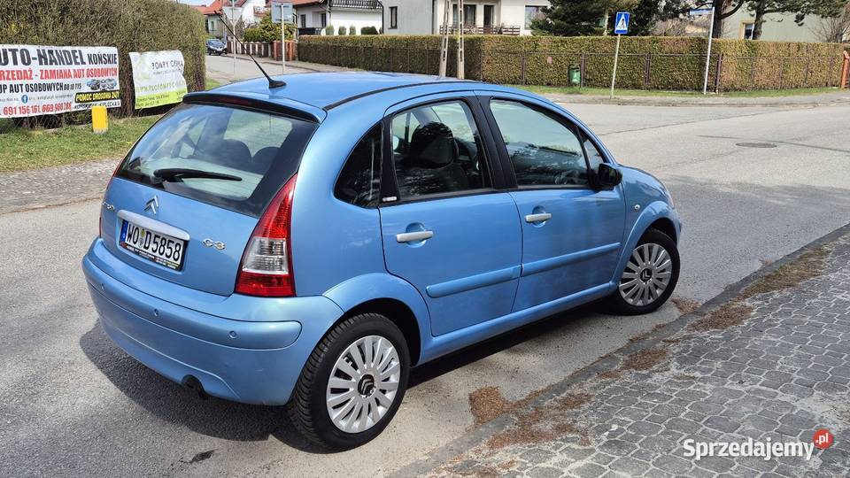 CITROEN C3 LIFT 14B 8V OPŁACONY Z NIEMIEC KLIMA niebieski Końskie