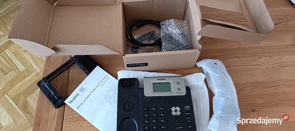 Telefon stacjonarny Yealink SIPT21P E2 Nowy Elektronika Warszawa