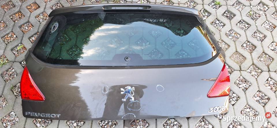 Sprzedam tylną klapę bagażnika Peugeot 3008 Turek